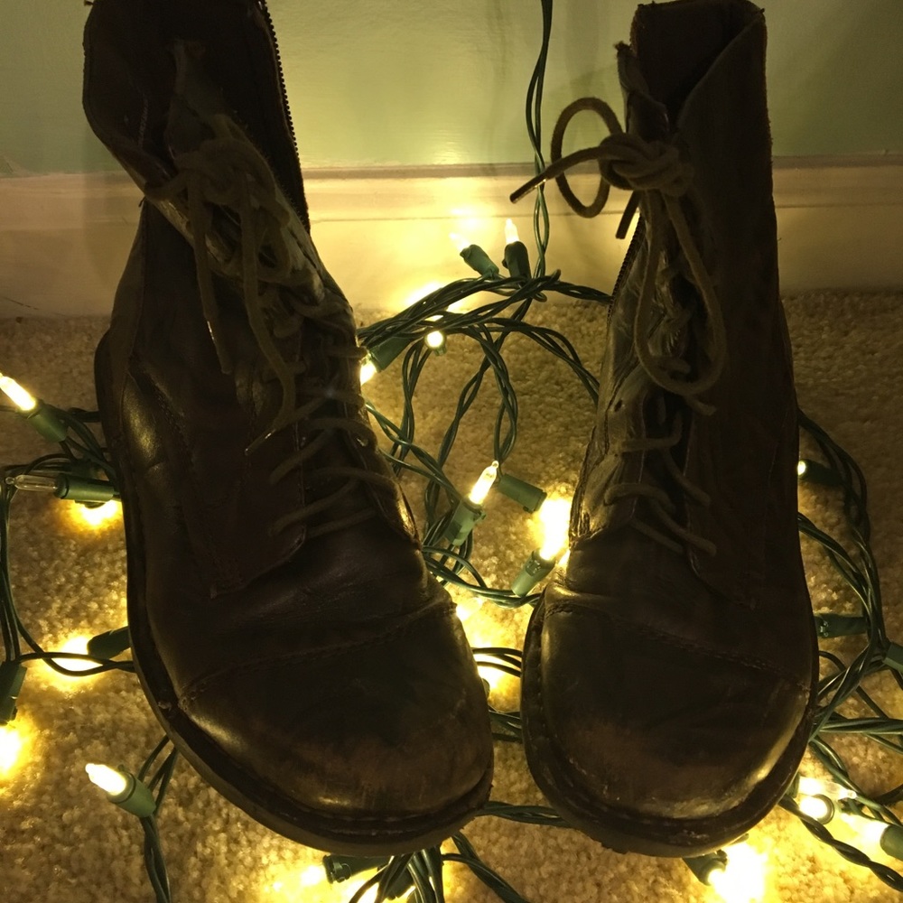 Brown shoes